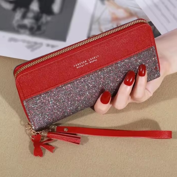 Forever Lovely Design Handbags - Forever Lovely Design For Madelyn Wristlet Wallet NWOT